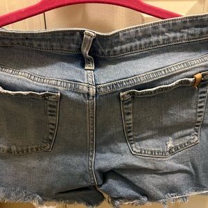 Used Denim cut offs. Fits true to size.
